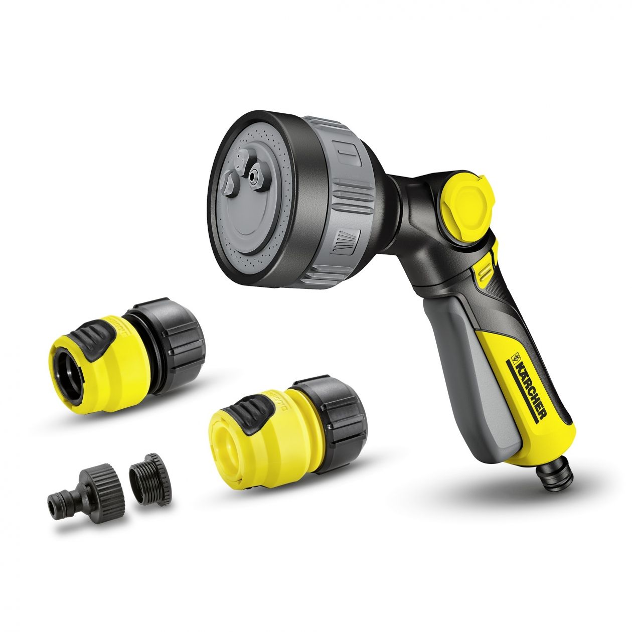 Комплект для полива Karcher с многофункциональным пистолетом-распылителем Plus и коннекторами